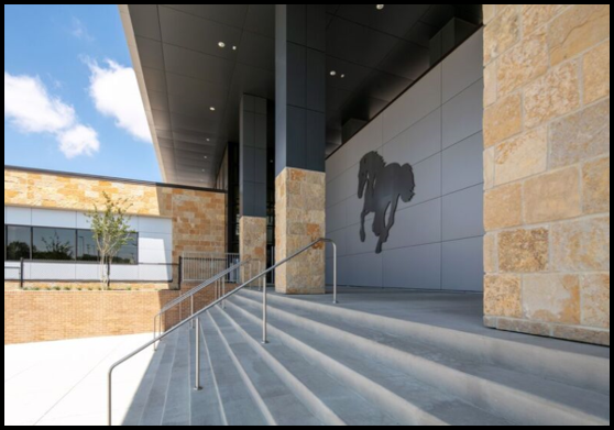 Shepton entrance stairs 
